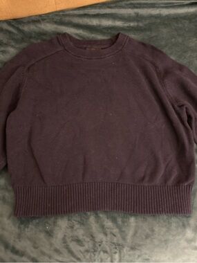 Banana Republic Women's Crewneck Sweater in Navy
